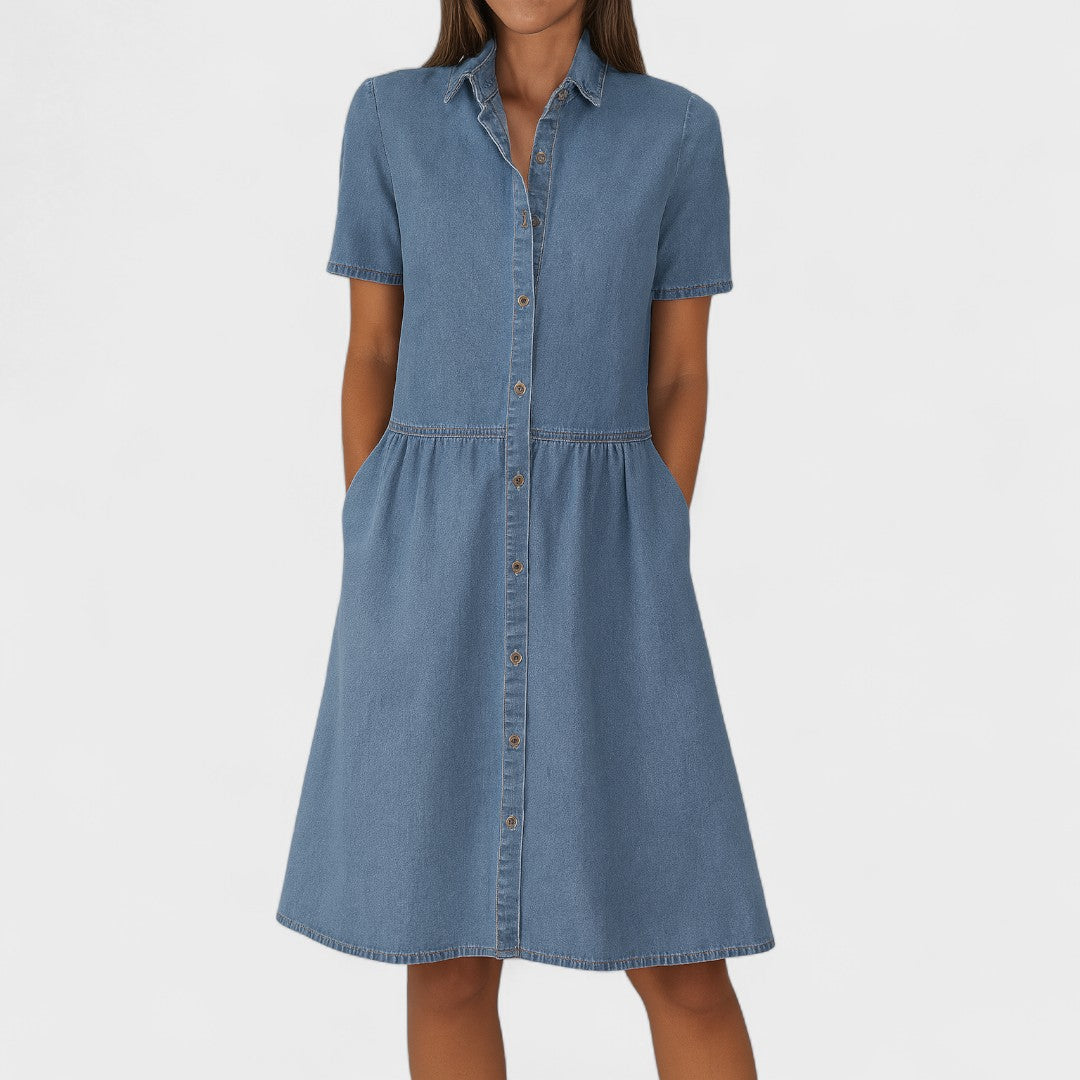 Isabela – Casual Denim Dress
