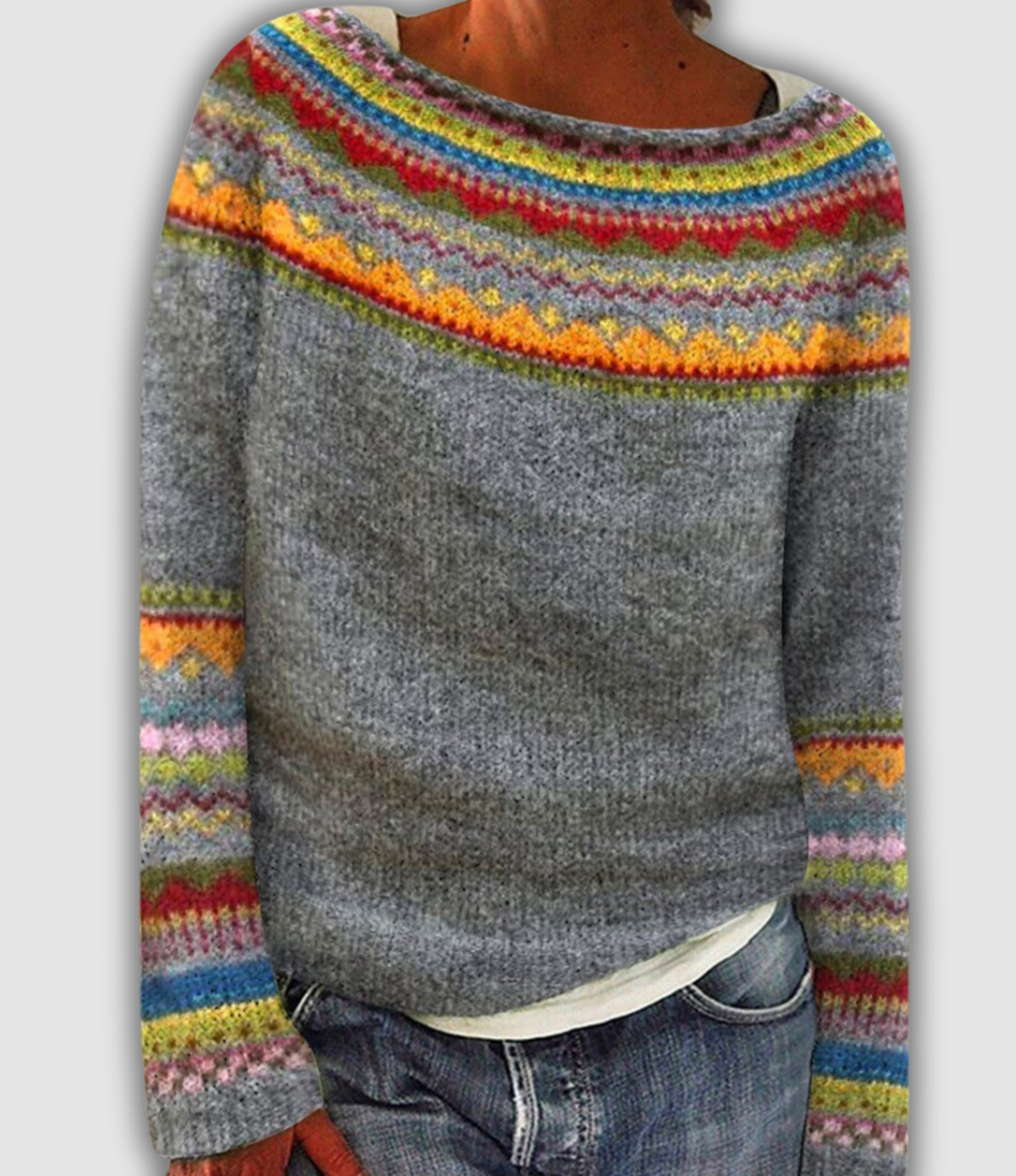 Catarina - Comfortable Retro Jumper