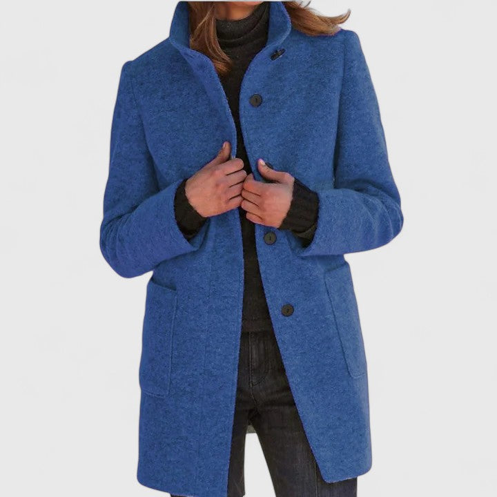 Clara - Classic Wool Blend Coat