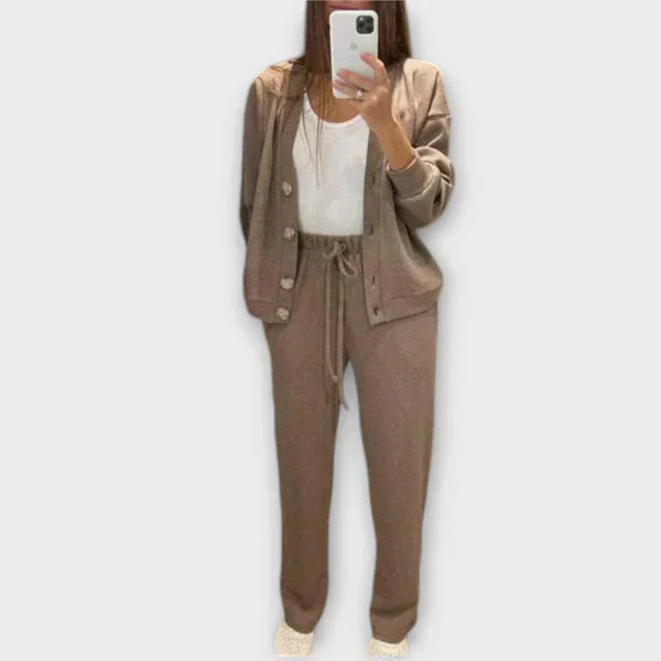 Margaret - Long Sleeve Top and Trousers.