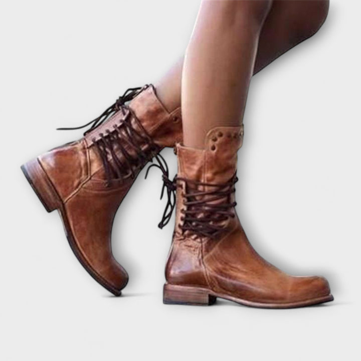 Isabel – High-Top Ankle Boots