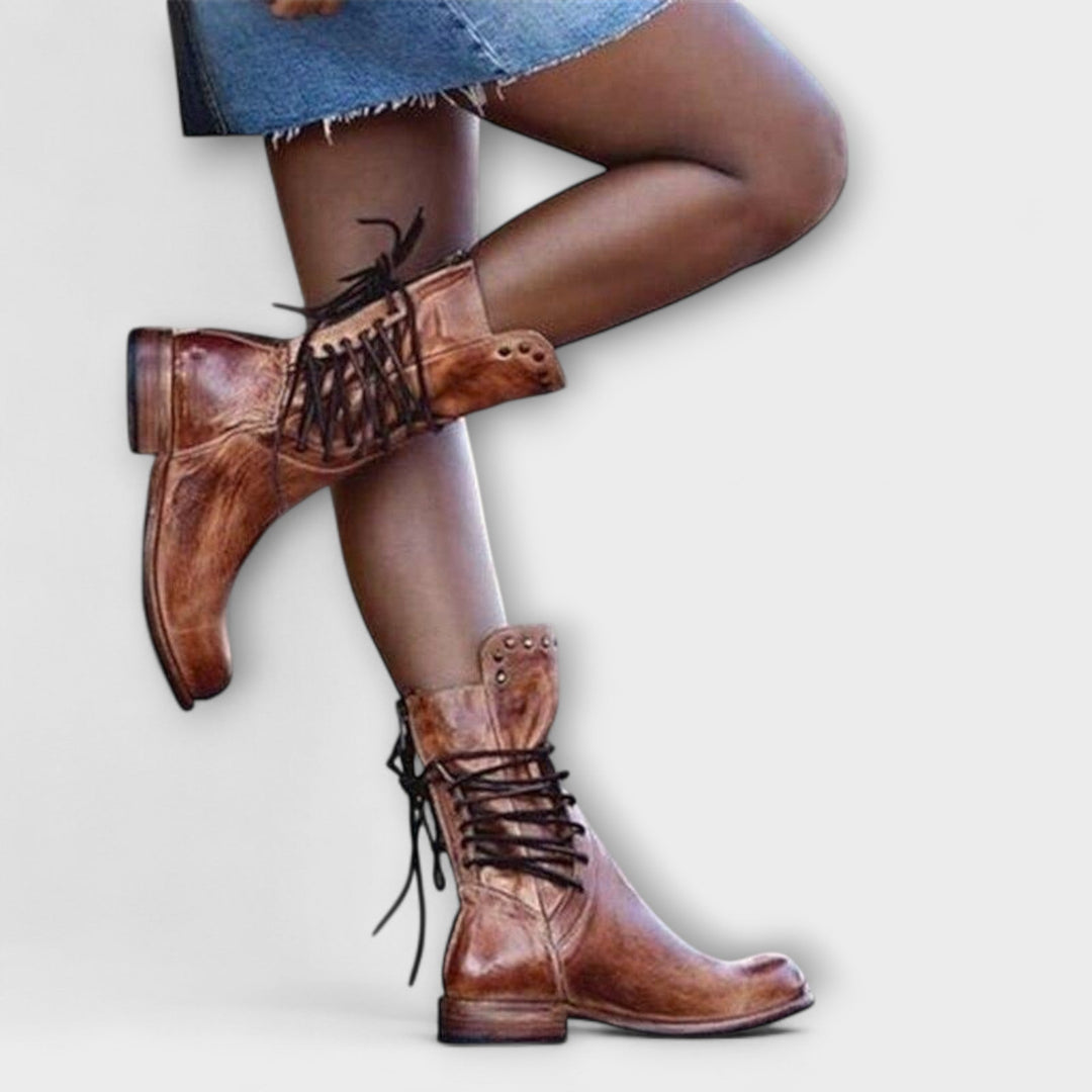 Isabel – High-Top Ankle Boots