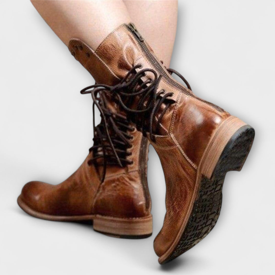 Isabel – High-Top Ankle Boots