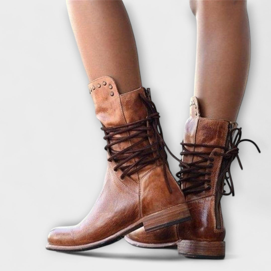 Isabel – High-Top Ankle Boots