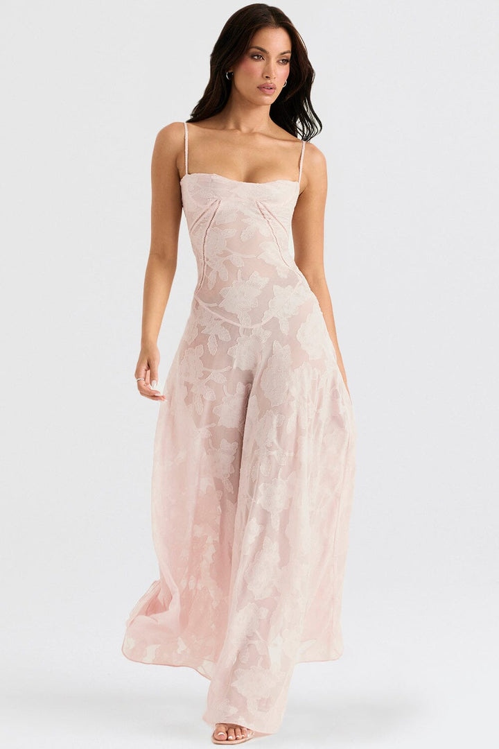 Serena - Elegant long dress for weddings and events