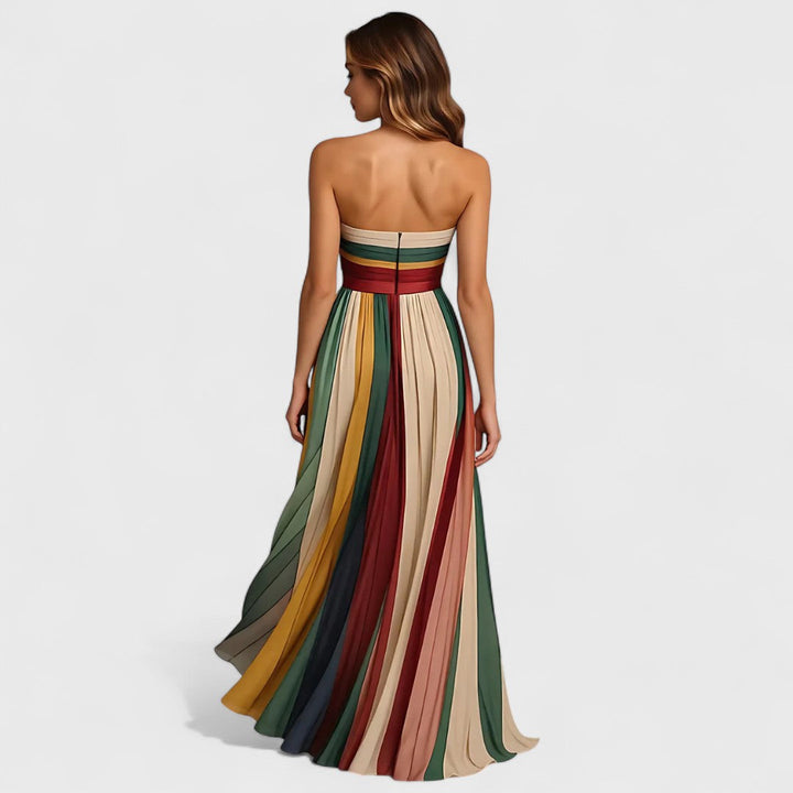 Renata - Colourful Sleeveless Dress