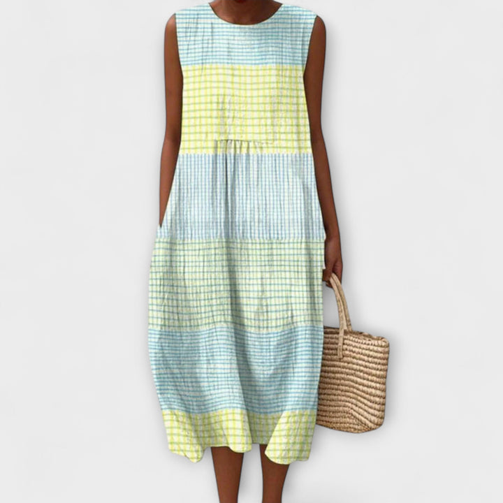 Isabela - Artistic Maxi Dress
