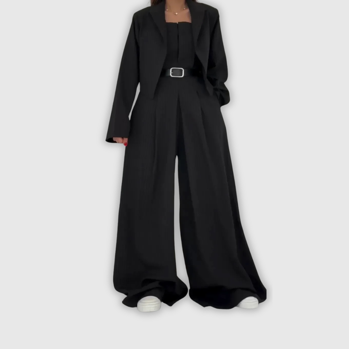 ÉCLAT™ – Women’s Bustier + Jacket Ensemble – Elegant & Trendy Style