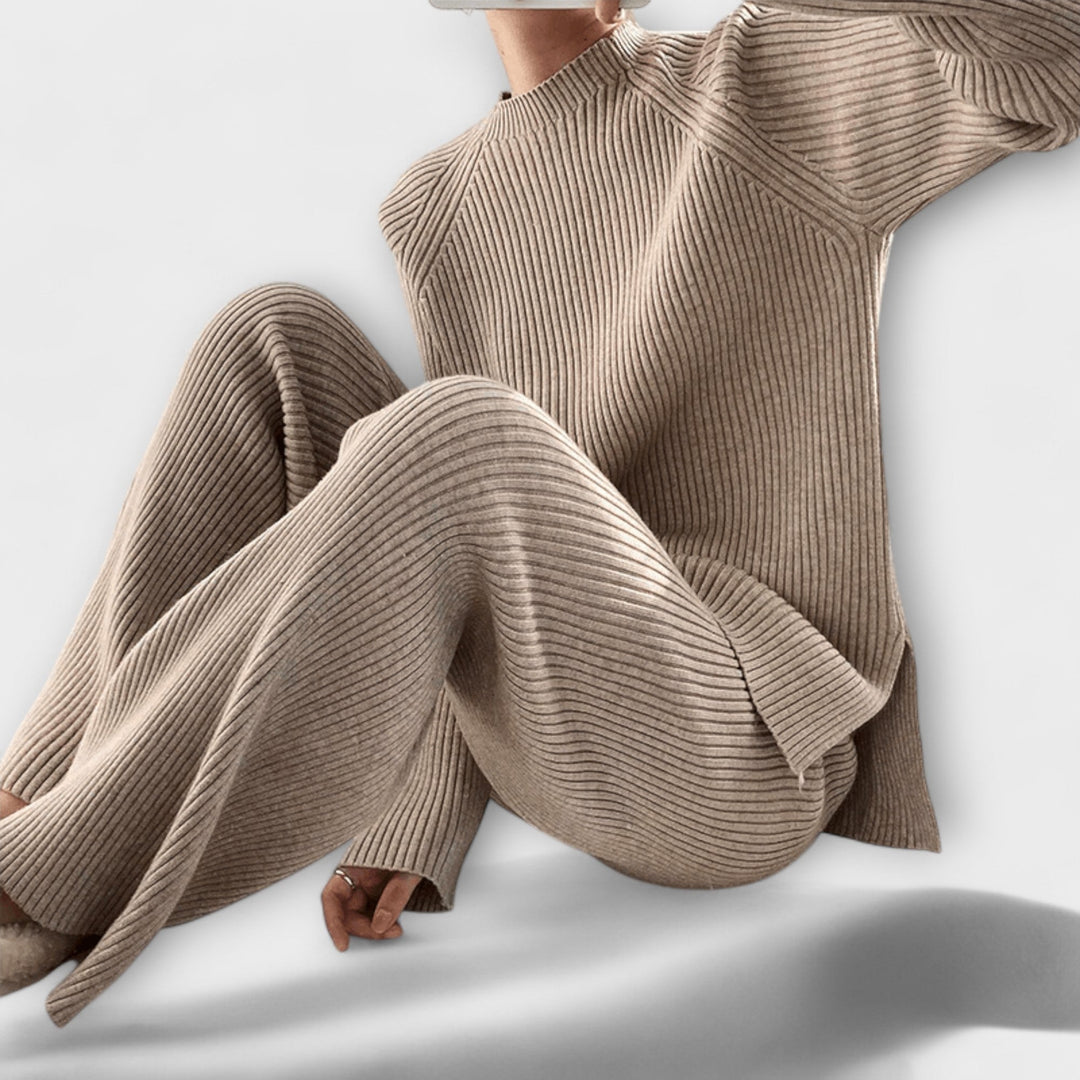 Arthur - Cosy Ribbed Knit 2-Piece Set