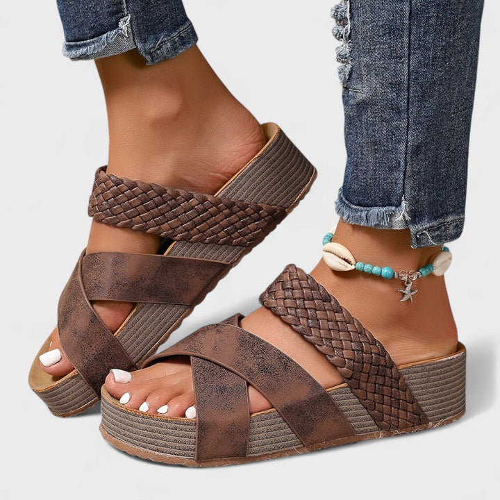 Laura - Orthopaedic Leather Sandals
