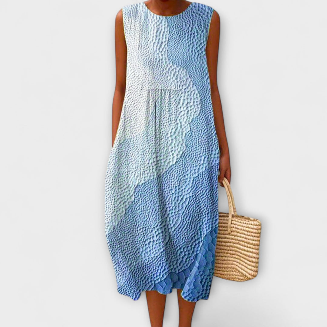 Isabela - Artistic Maxi Dress