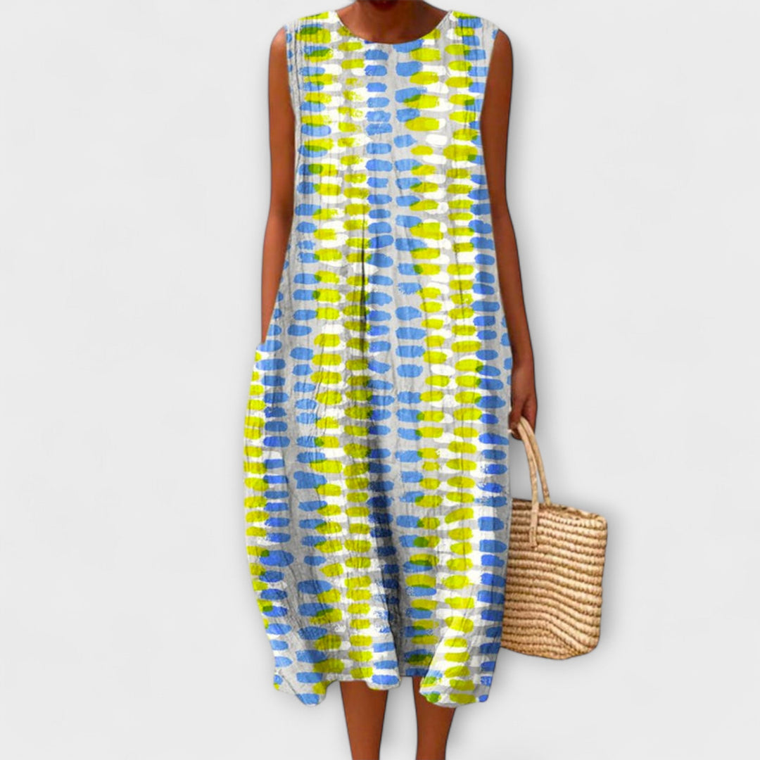 Isabela - Artistic Maxi Dress