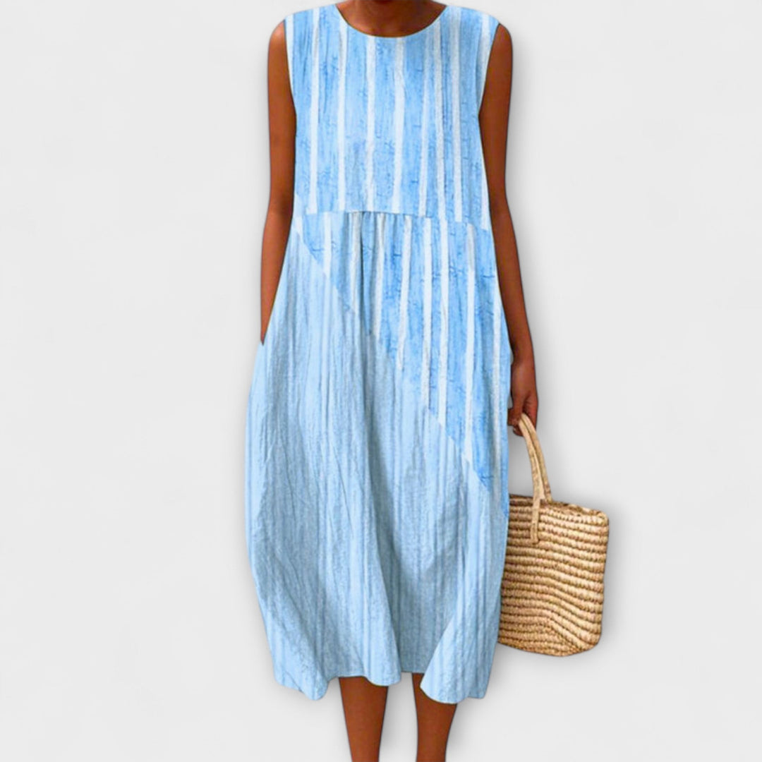 Isabela - Artistic Maxi Dress