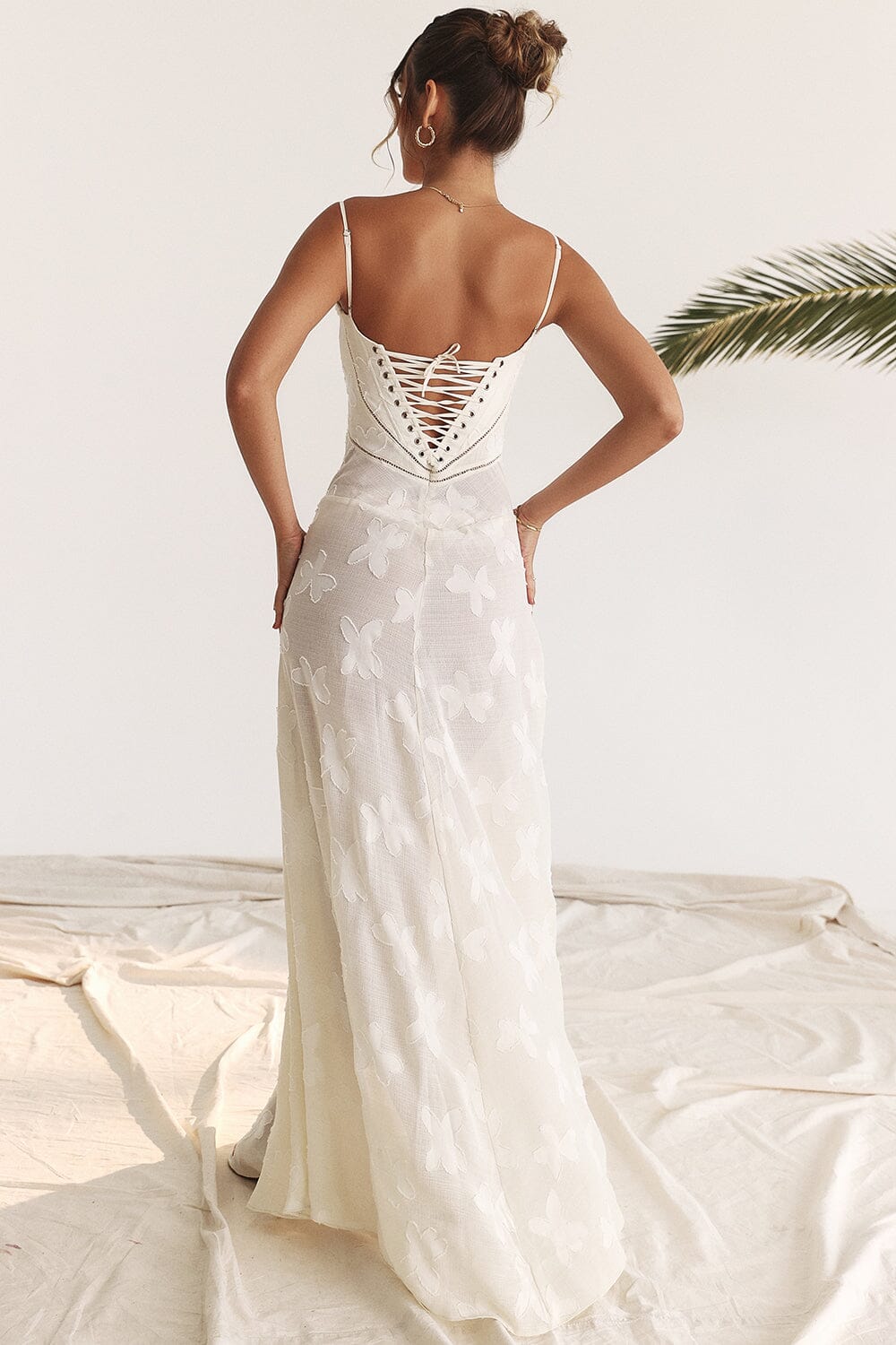 Serena - Elegant long dress for weddings and events