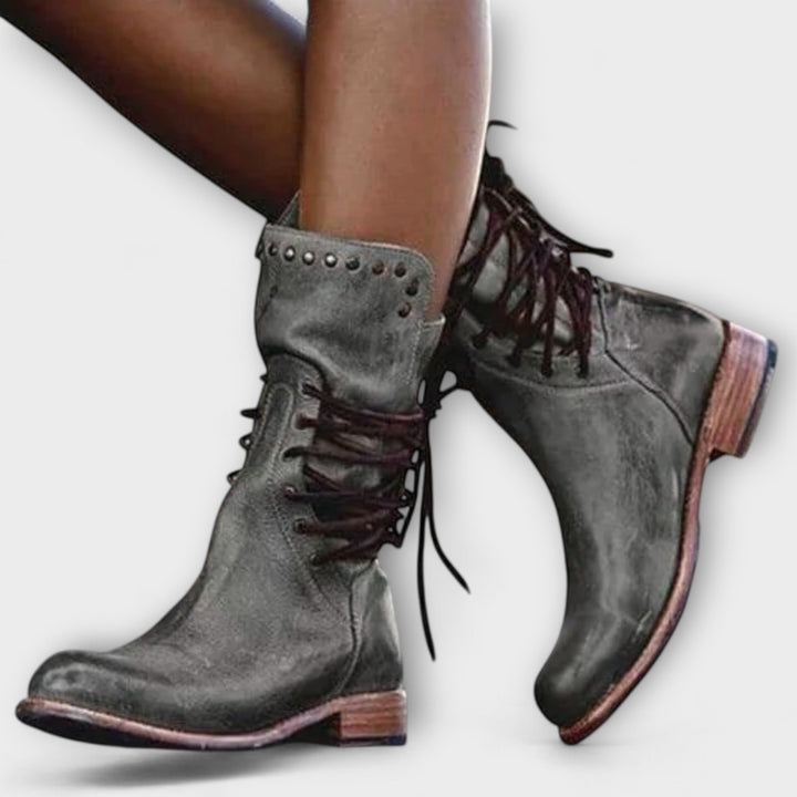 Isabel – High-Top Ankle Boots