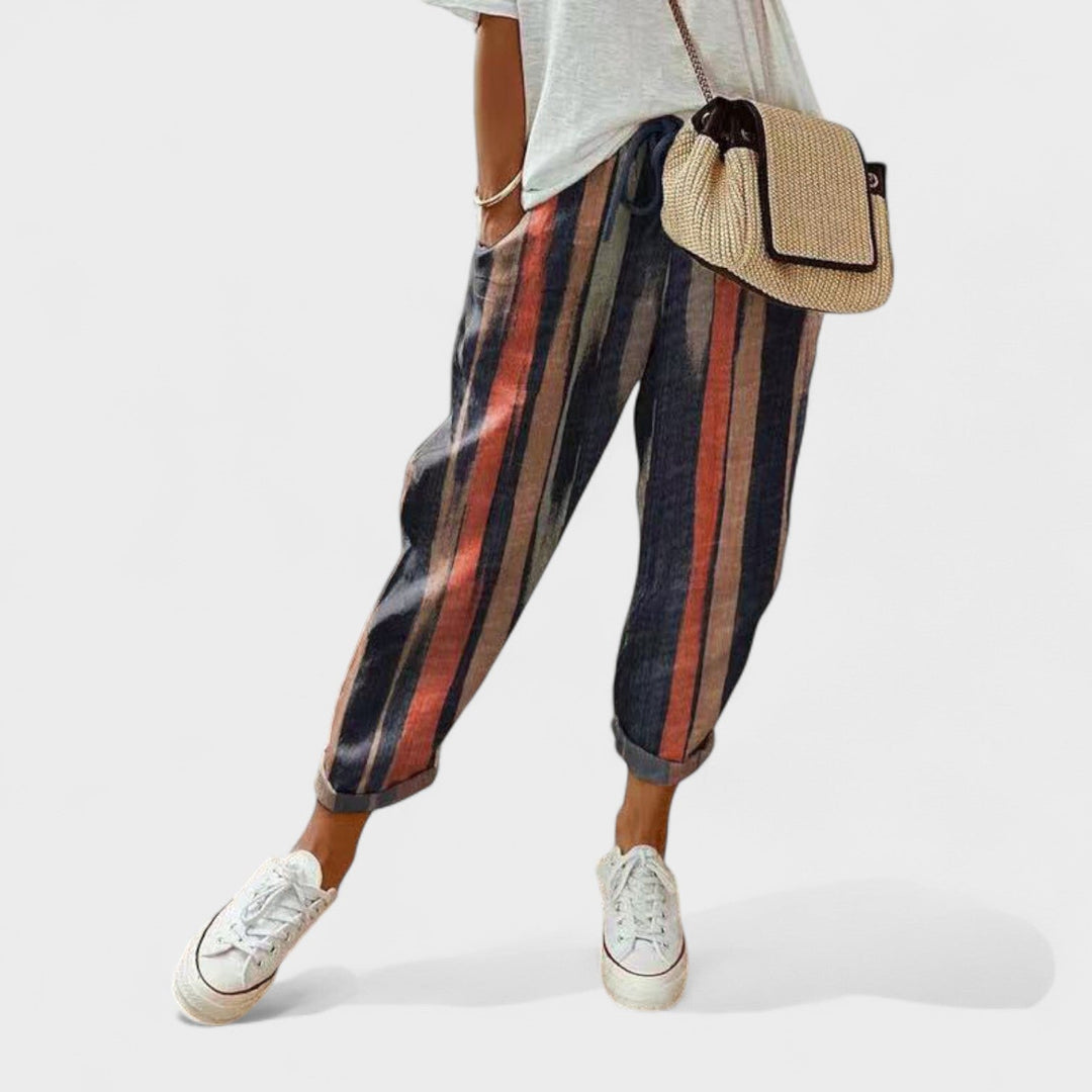 Fiona – Modern and Casual Linen Trousers