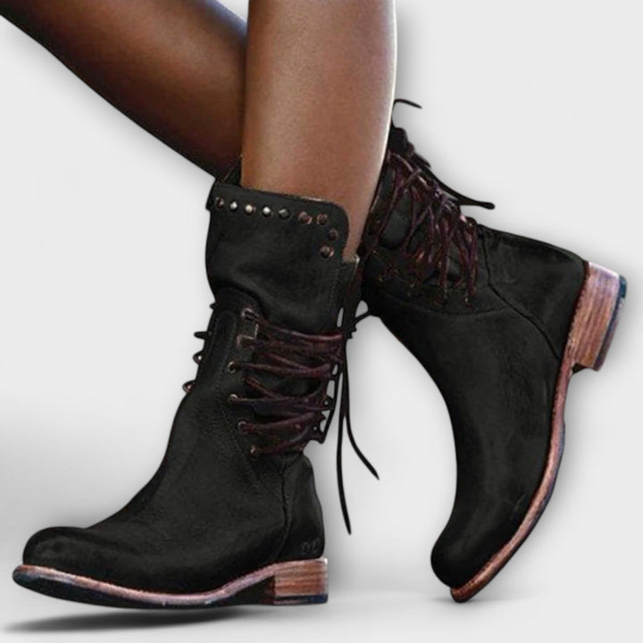 Isabel – High-Top Ankle Boots