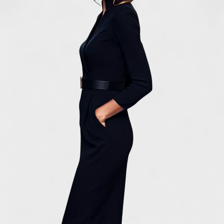 Inês - Elegant Dress with Belt