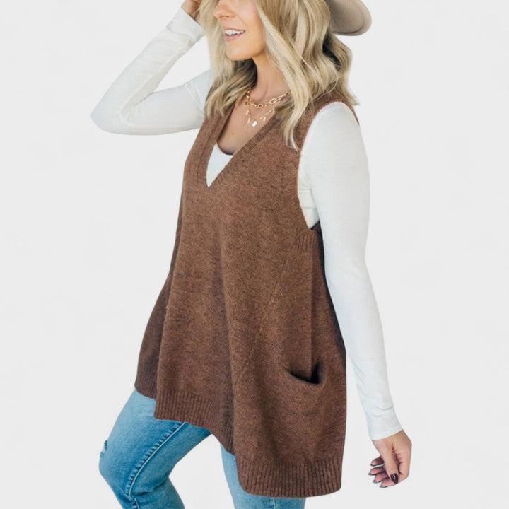 Roberta - Cosy Knit Gilet