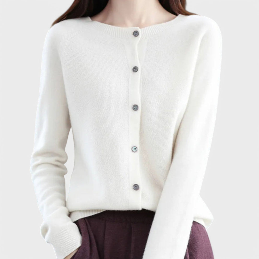 Jessica - Cashmere Knit Cardigan