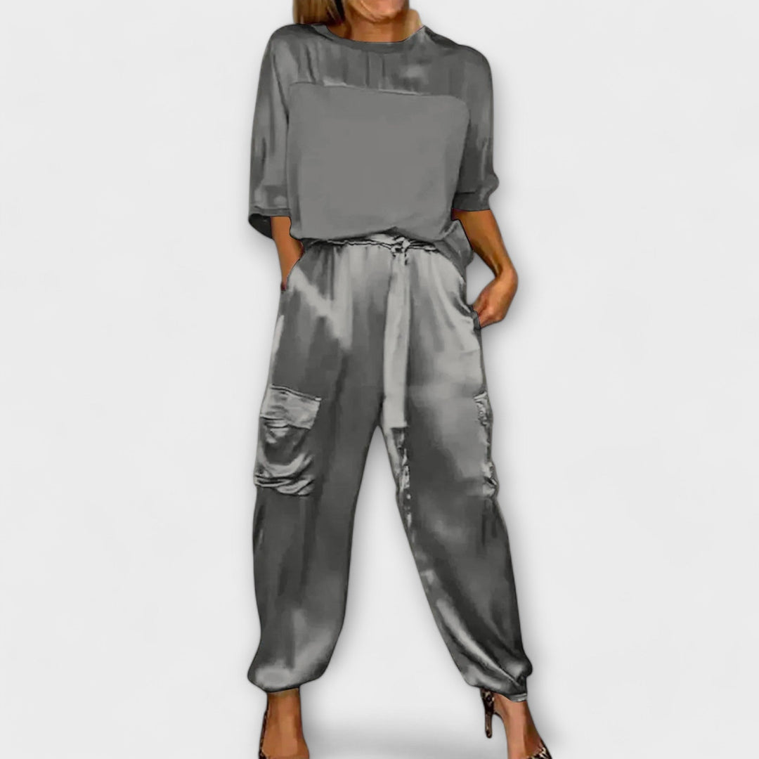 Margaret - 2-Piece Silk Set