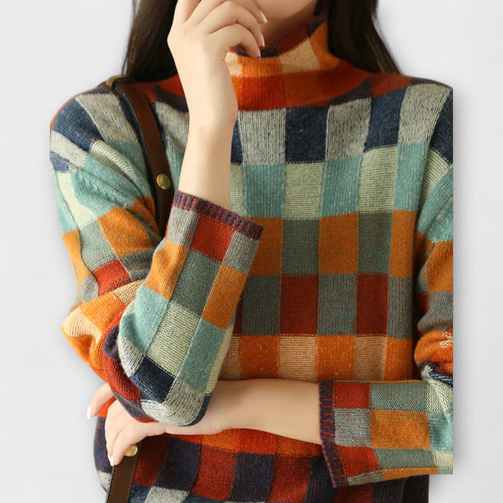 Filipa - High Neck Cashmere Jumper