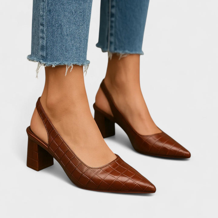 Vera – Crocodile Stilettos