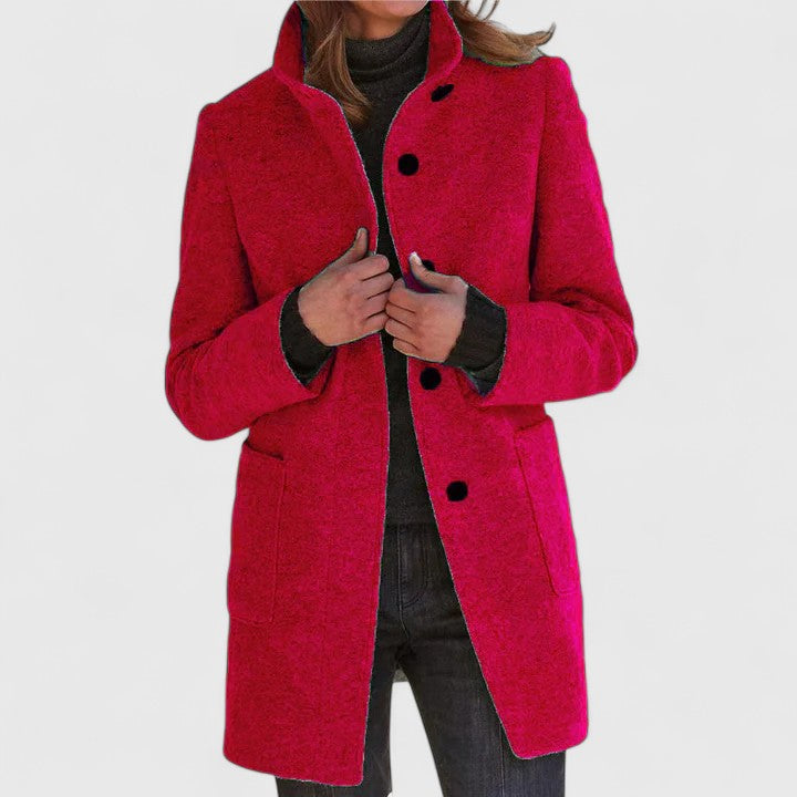 Clara - Classic Wool Blend Coat