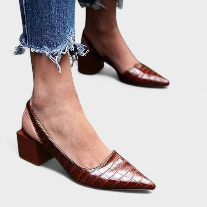 Vera – Crocodile Stilettos