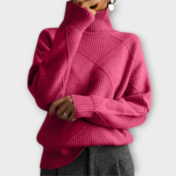 Melanie - Cosy High Neck Sweater