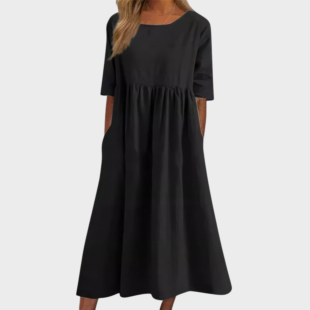 Catarina - Flattering Cotton Dress