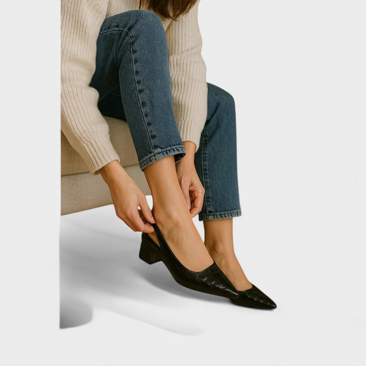 Vera – Crocodile Stilettos