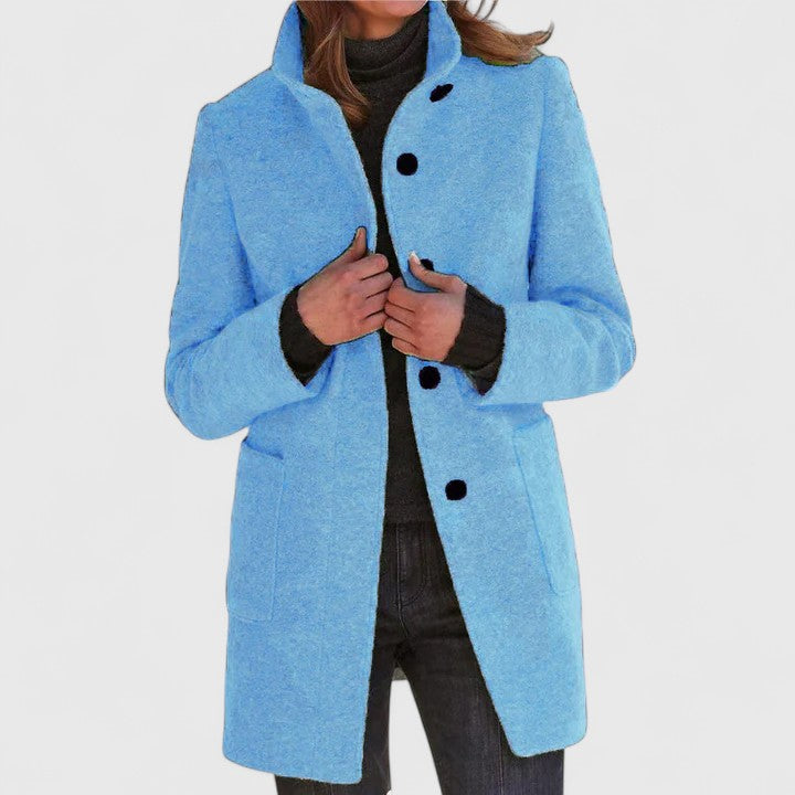 Clara - Classic Wool Blend Coat