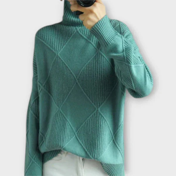 Melanie - Cosy High Neck Sweater