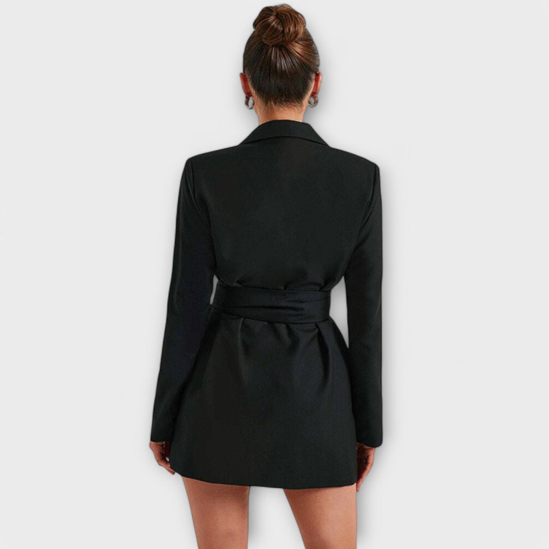 Zélia - Blazer Dress with V-Neck