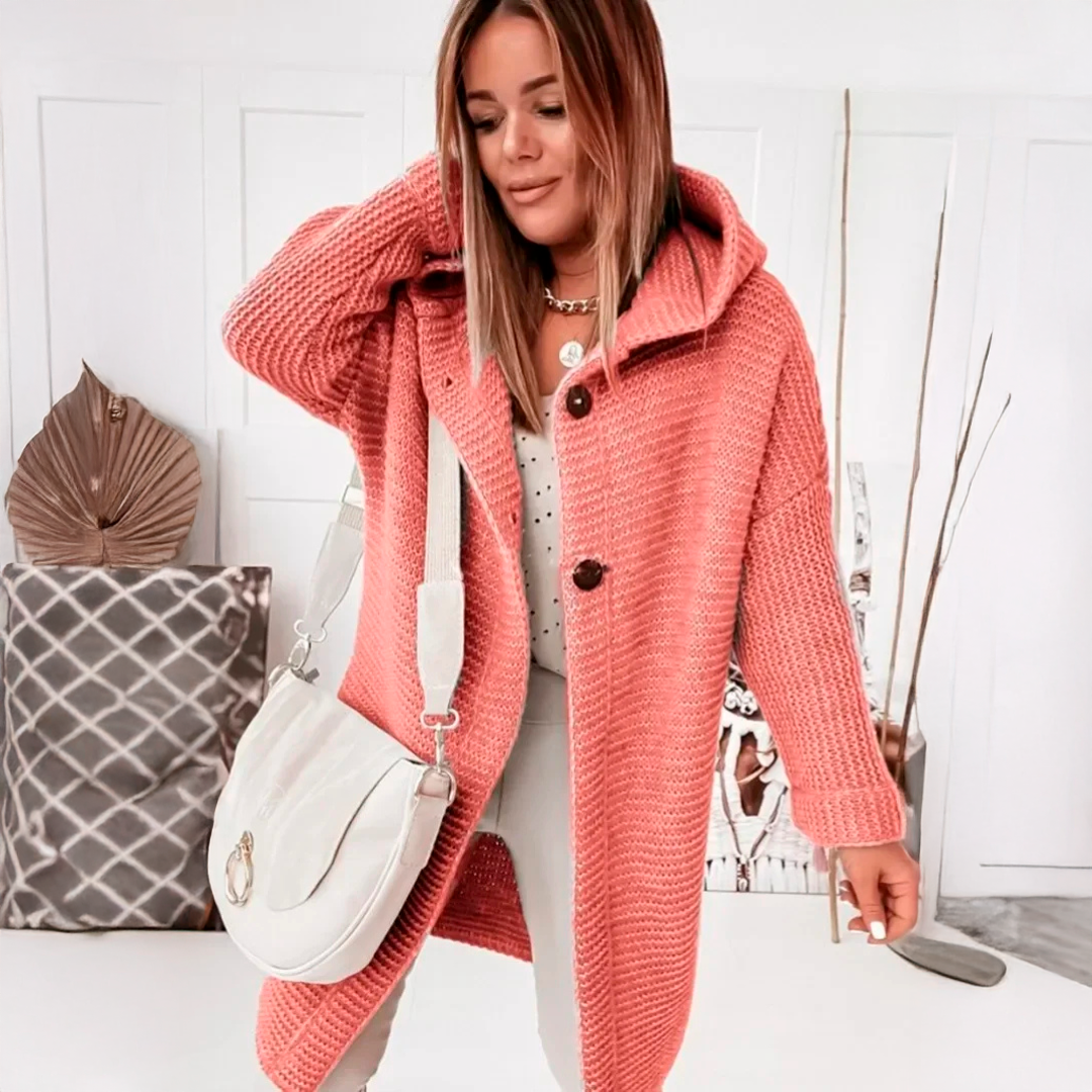 Clara - Elegant Knit Coat