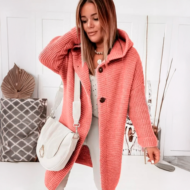 Clara - Elegant Knit Coat
