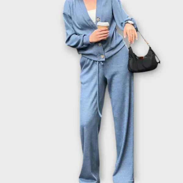 Margaret - Long Sleeve Top and Trousers.