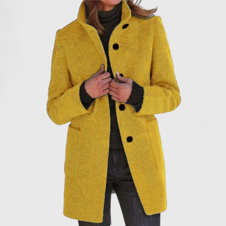 Clara - Classic Wool Blend Coat
