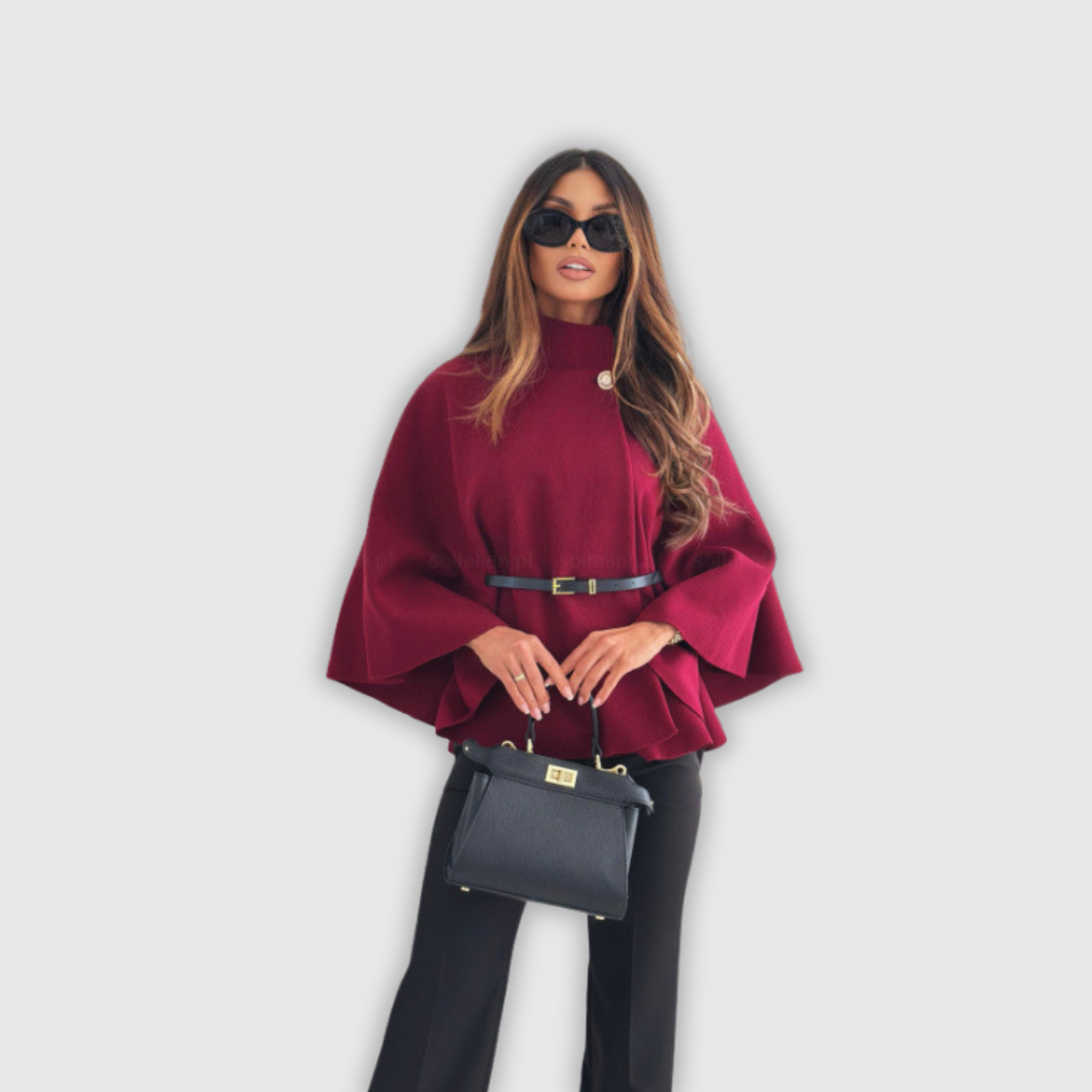 LEA – Chic Butterfly Jacket with Belt