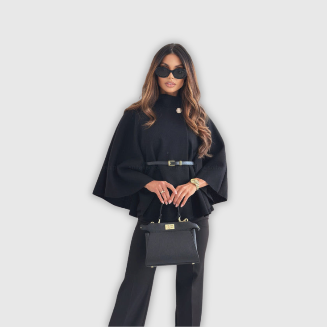 LEA – Chic Butterfly Jacket with Belt