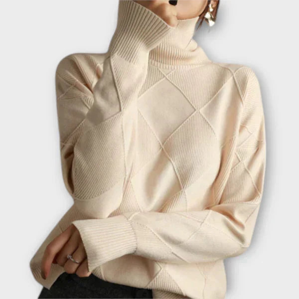 Melanie - Cosy High Neck Sweater