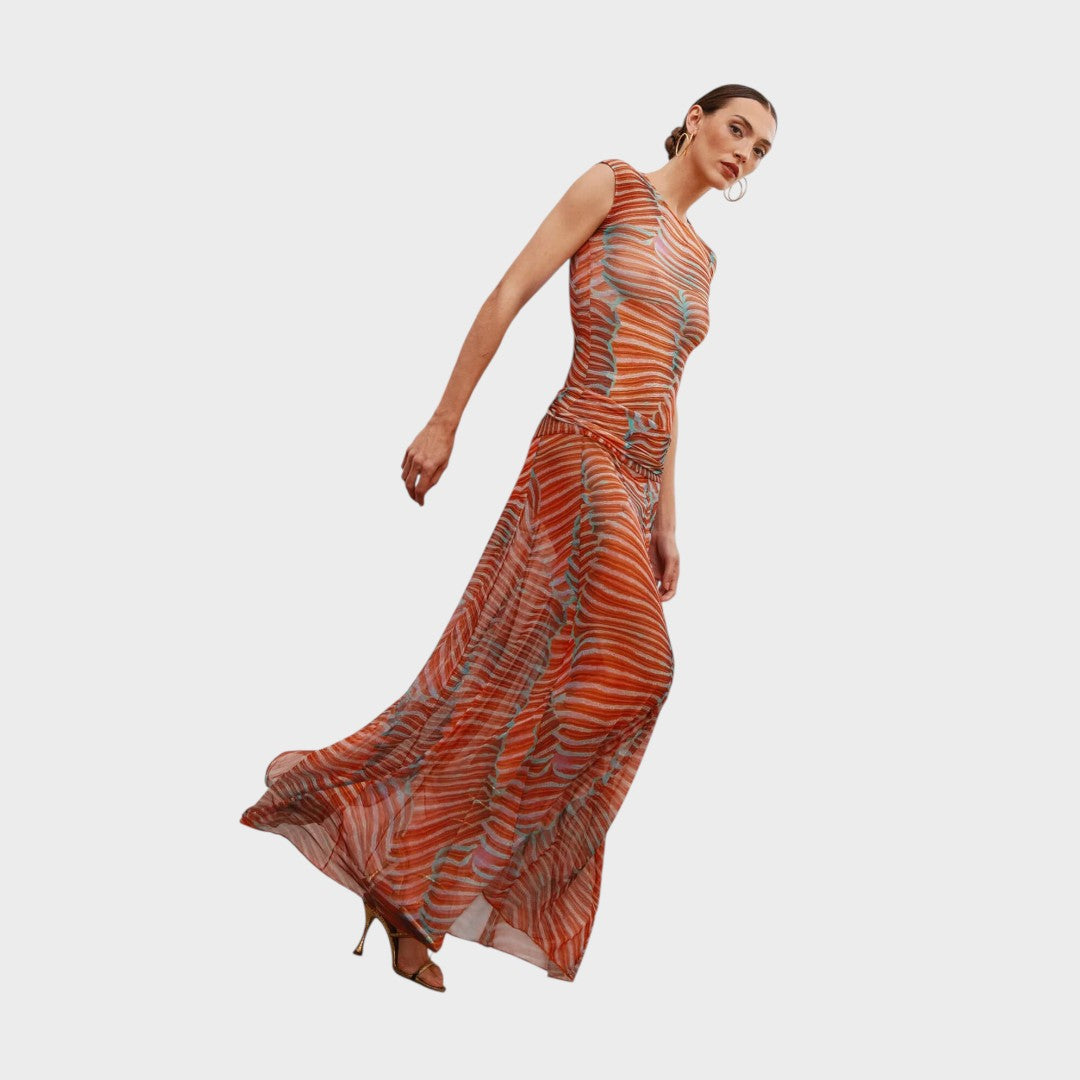 Fabiana - Elegant Dress with Long Skirt