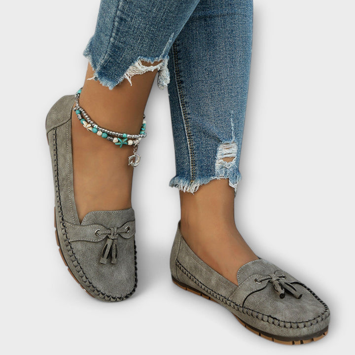 Teresa - Leather Slippers