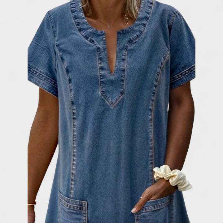 Julia - Soft Denim Dress