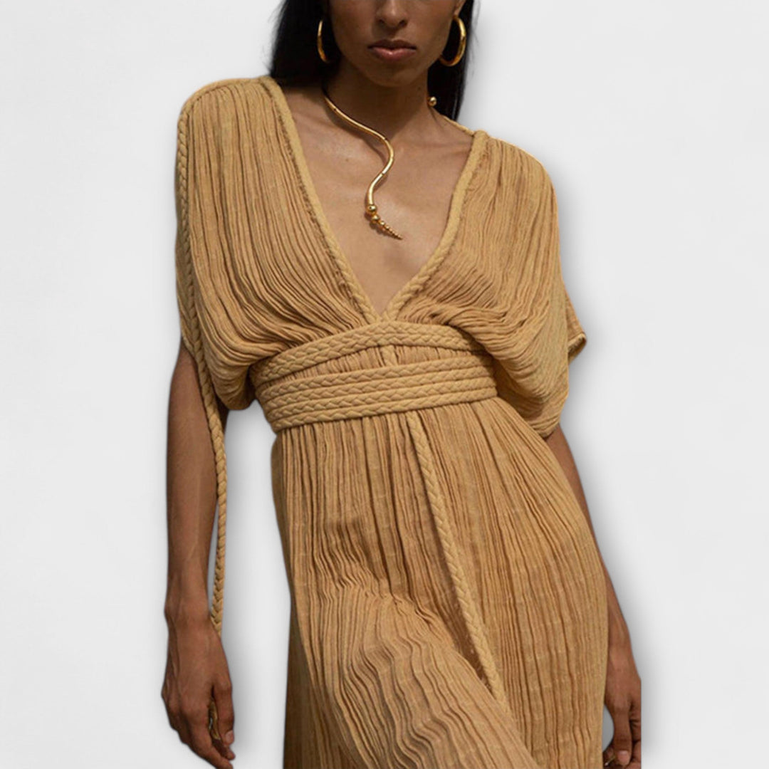 Bruna - Greek Style Maxi Kimono Dress