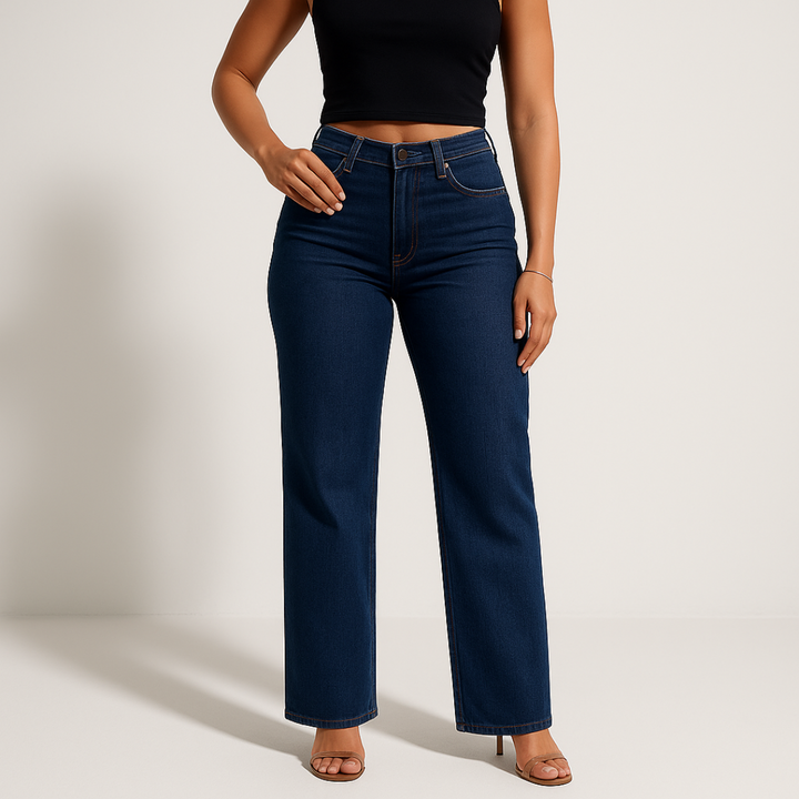 Charlotte - Mid-rise Stretch Jeans