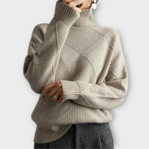 Melanie - Cosy High Neck Sweater