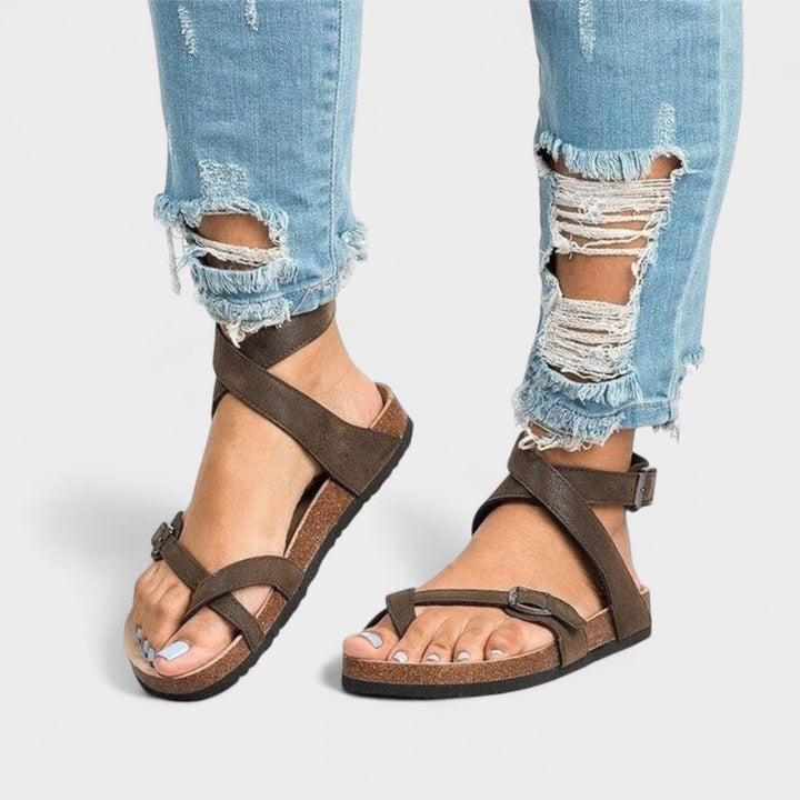 Leonora – Leather Sandals