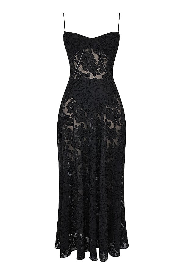Serena - Elegant long dress for weddings and events
